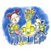 10 Cat logo de ilustradores 2000